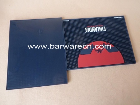 Nuevo logotipo personalizado de 3d red bull pvc bar corredores en relieve 