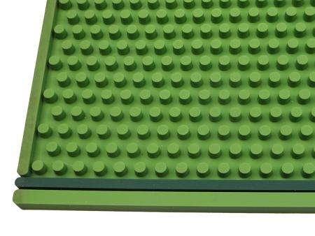 Tamaño personalizado de goma de tamaño estándar pvc service mat 