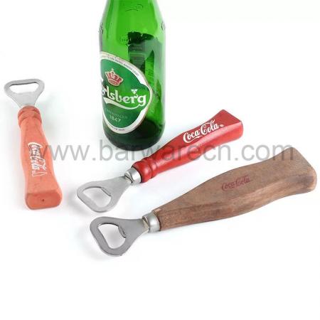 La mejor madera de coca cola para abridores de botellas cerveza de camarero de mano 