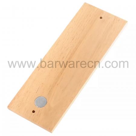 barra de decoración de la pared magnética abrebotellas colgante de pared de madera artesanías abridor 