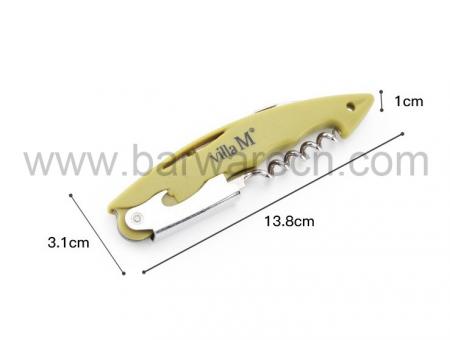 Abrebotellas multifuncional del vino del sacacorchos del acero inoxidable al por mayor 
