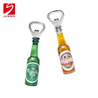 abridor de botellas de forma de cerveza