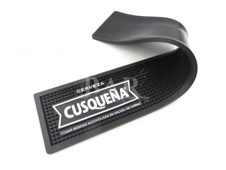 Cusqunea Estera de servicio de pvc flexible antideslizante Estera blanca negra 