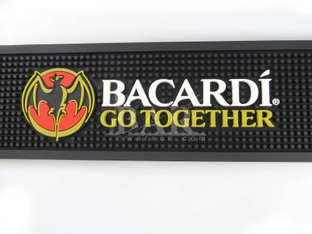 Bacardi cerveza goteo bar estera impermeable pvc servicio mat 