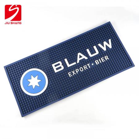 blauw whiskey spill stop bar mat para la venta 