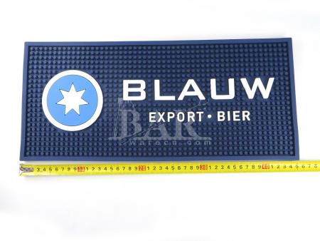 blauw whiskey spill stop bar mat para la venta 