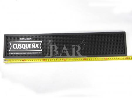 Cusqunea Estera de servicio de pvc flexible antideslizante Estera blanca negra 