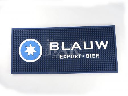 blauw whiskey spill stop bar mat para la venta 