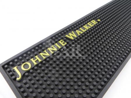 johnnie walker cerveza etiqueta bar runner slip pvc bar mat 