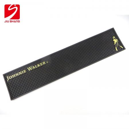 johnnie walker cerveza etiqueta bar runner slip pvc bar mat 