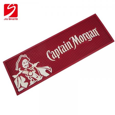 capitán morgan impermeable pvc bar mat cerveza etiqueta bar corredor 