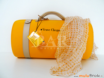 Veuve clicquot eva duro champagne portador estuche con cáscara 