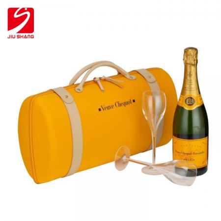 Veuve clicquot eva duro champagne portador estuche con cáscara 