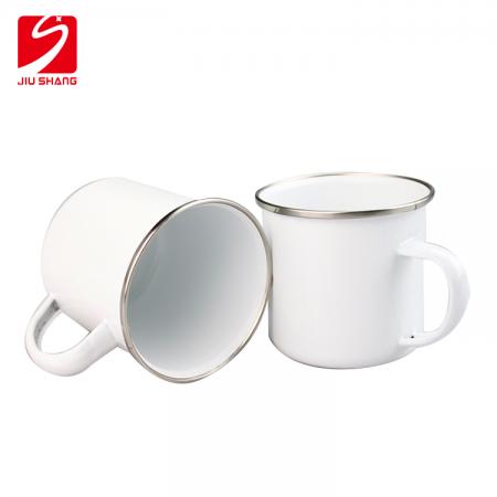 taza esmaltada de acero inoxidable como recuerdo para invitados 