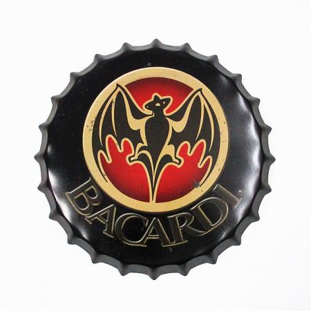 Tapas de botellas de cerveza personalizadas de alta calidad signos de metal directo de fábrica 