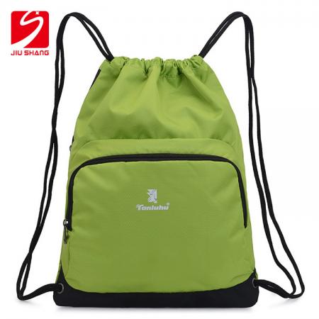 Nuevo haz de bolsillo de moda para hombres y mujeres bolsa de cordón conveniente yoga fitness playa deportes almacenamiento estudiante mochila de entrenamiento 