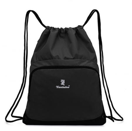 Nuevo haz de bolsillo de moda para hombres y mujeres bolsa de cordón conveniente yoga fitness playa deportes almacenamiento estudiante mochila de entrenamiento 