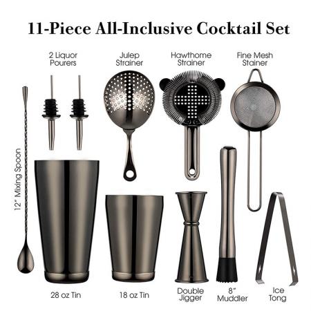 set de cocina de acero inoxidable de 11 piezas con todo incluido 